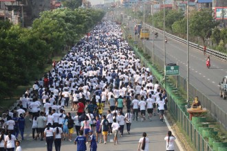 बुटवलमा सम्पन्न हाफ म्याराथनको उपाधि नेपाली सेनाका रोकायालाई