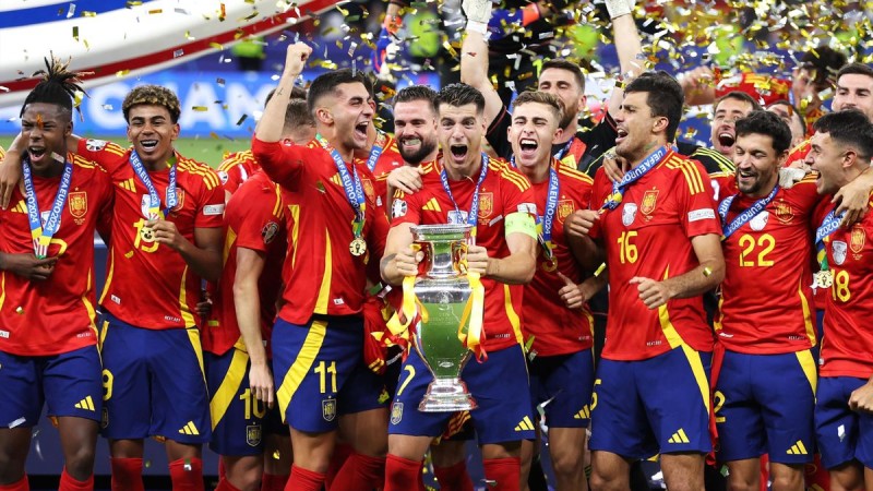 युरोकप फुटबलः स्पेनलाई चौथो पटक उपाधी