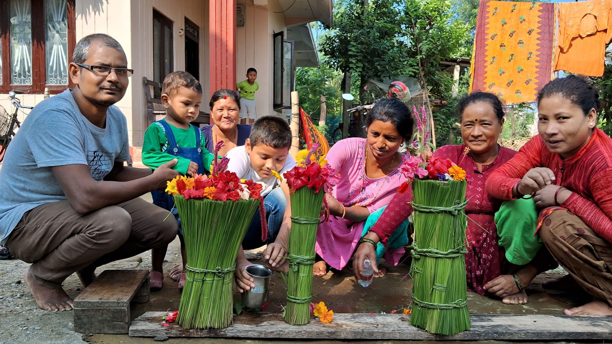 थारु समुदायले ‘यमोसा’ पर्व मनाउँदै