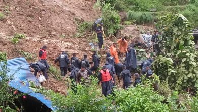 पहिरोको जोखिम भएपछि च्याउपानीका ११ परिवारलाई अन्यत्र सारियो